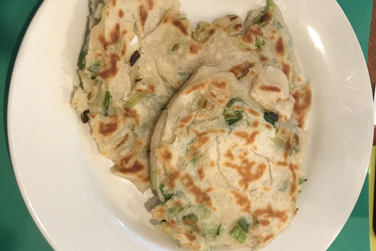 Flaky Scallion Pancakes